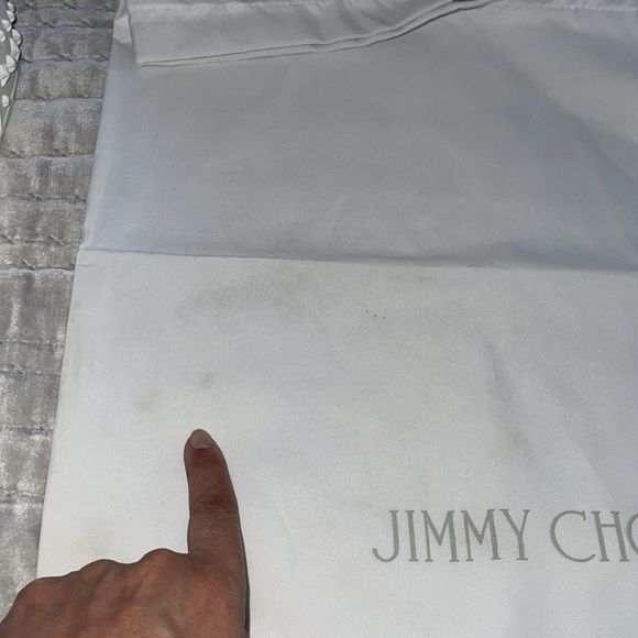 Brand New Jimmy Choo slides size 9 EUR sizes 40 white excellent condition.. - Picture 6 of 7